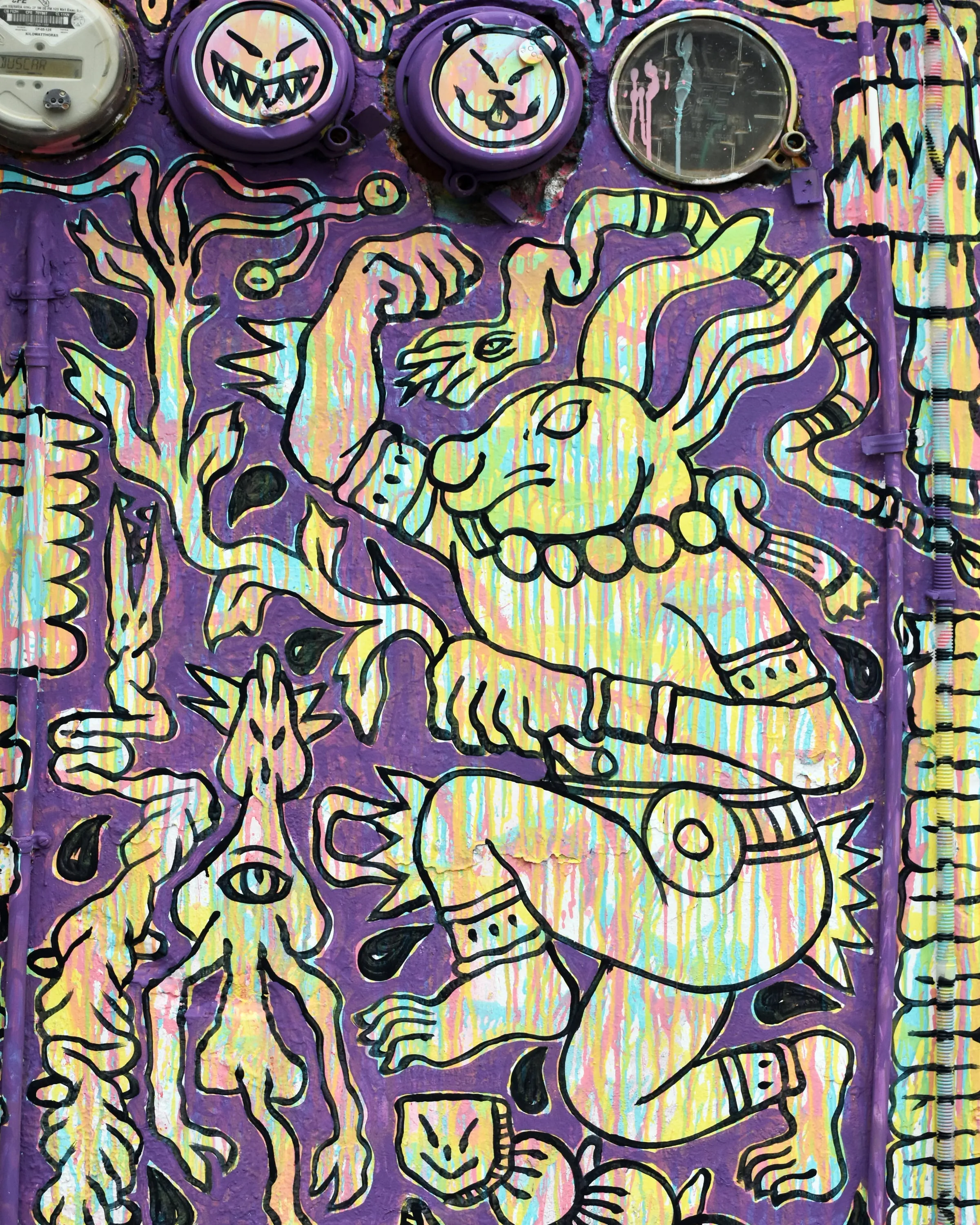 Comisión mural Café cultural Casa Conejo, Tuxtla Gutiérrez 