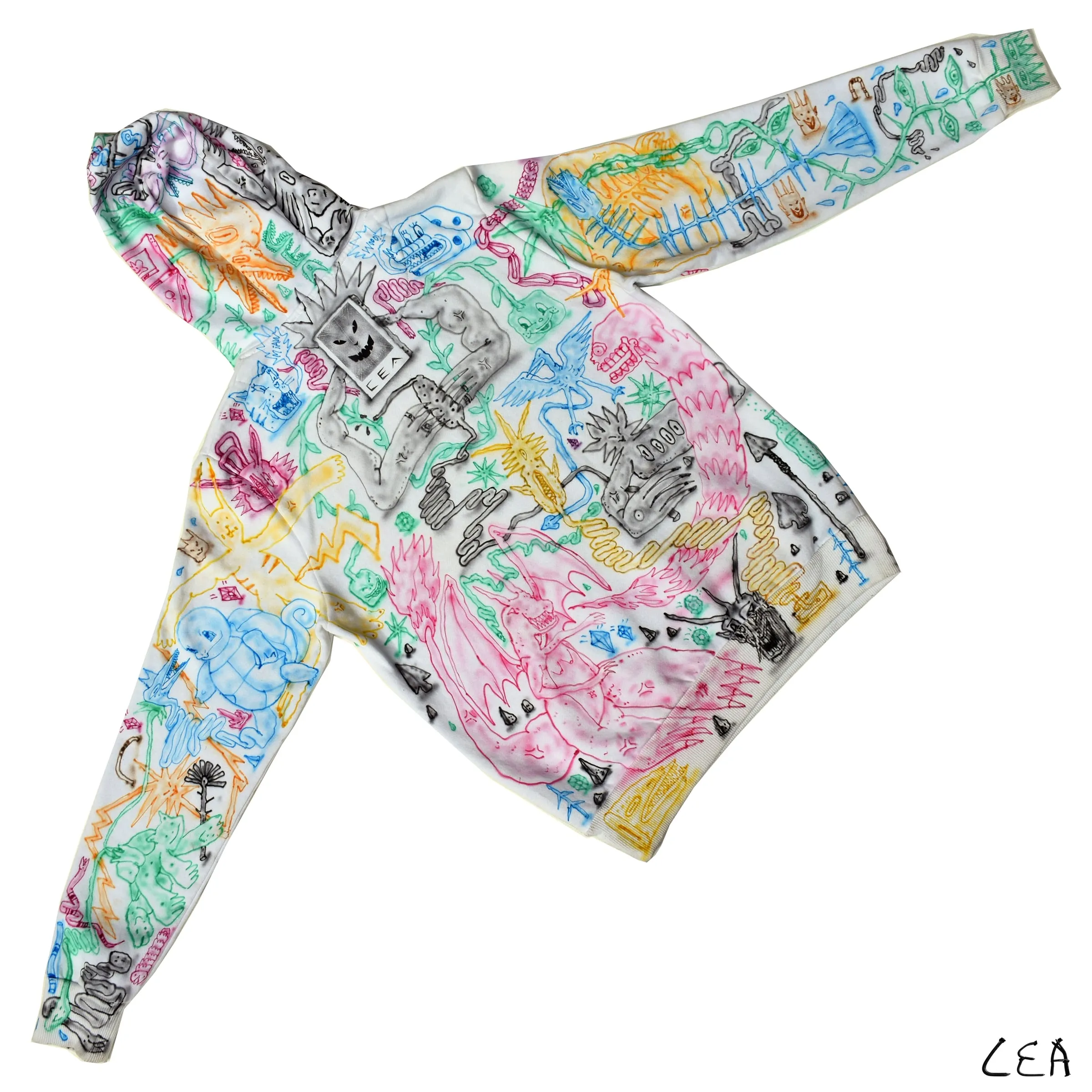 Sudadera GameBoy intervenida
